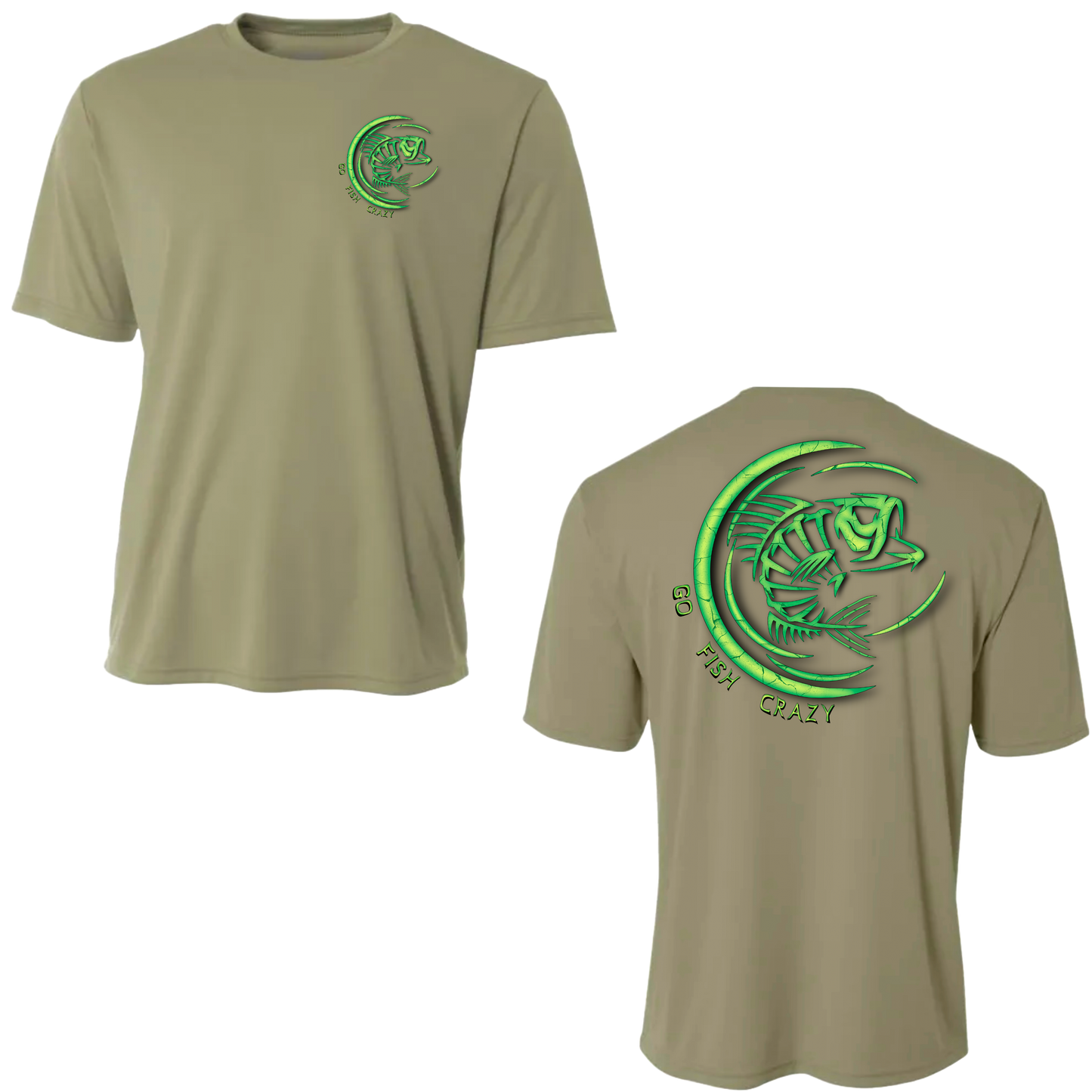(Fluorescent Green)Crescent T-shirt