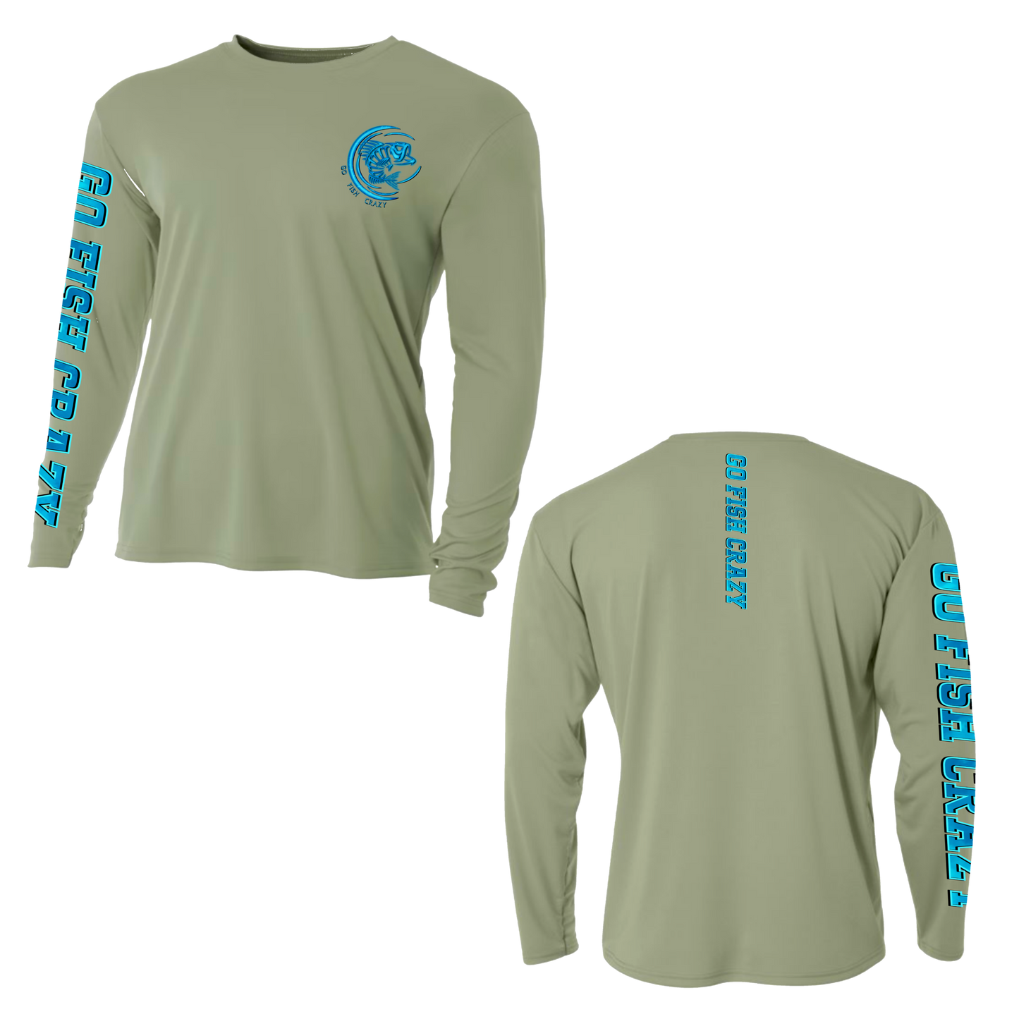 (Aqua Blue)GFC Crescent Logo