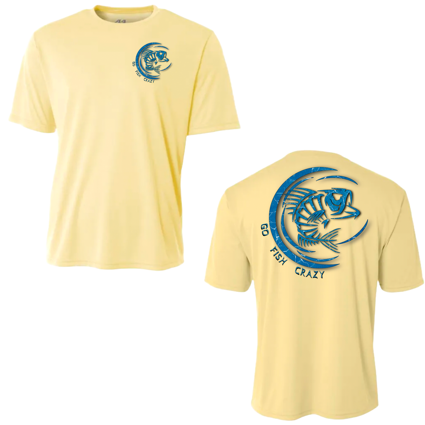 (Deep Ocean Blue)Crescent T-shirt