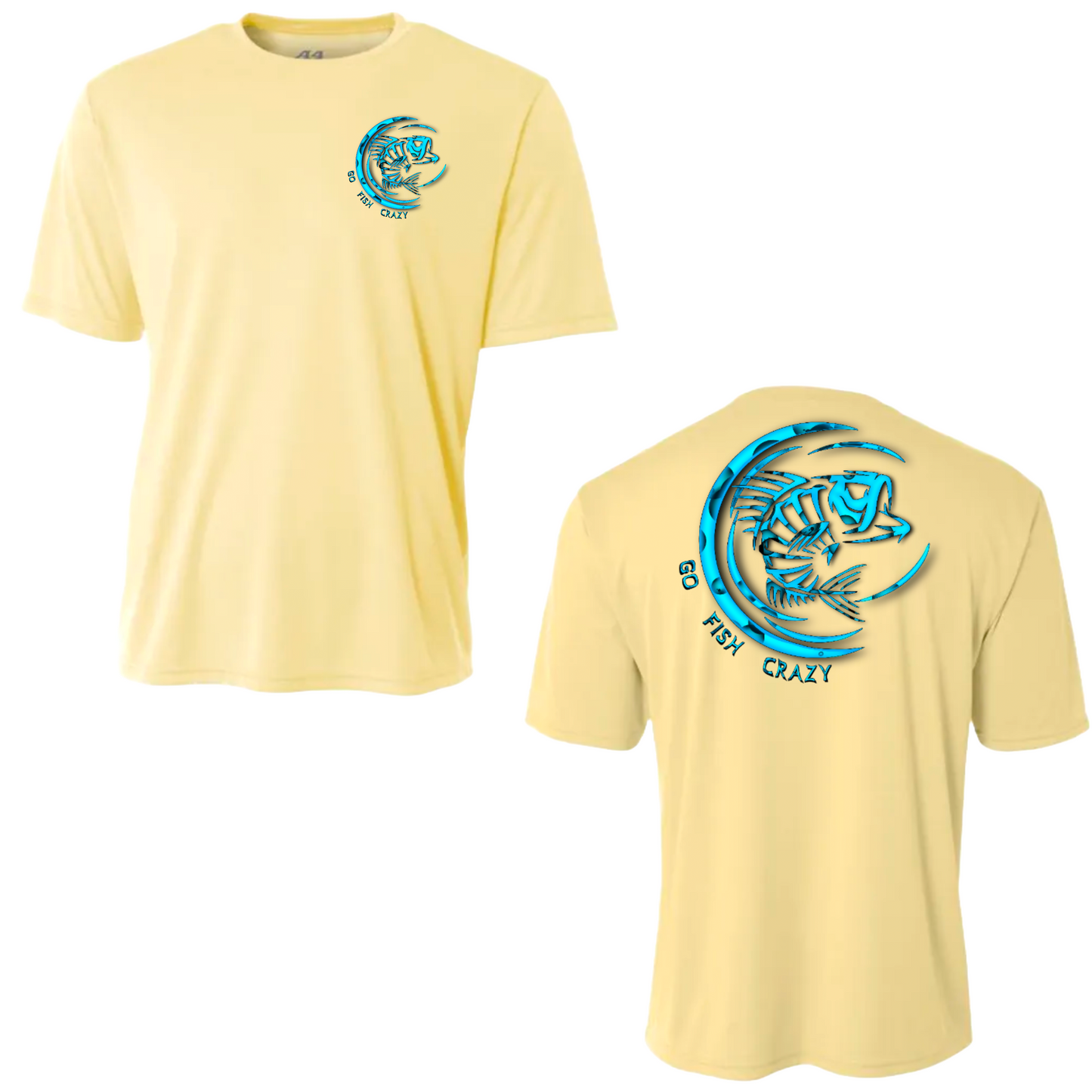 GFC Crescent T-shirt (Aqua Bubble)