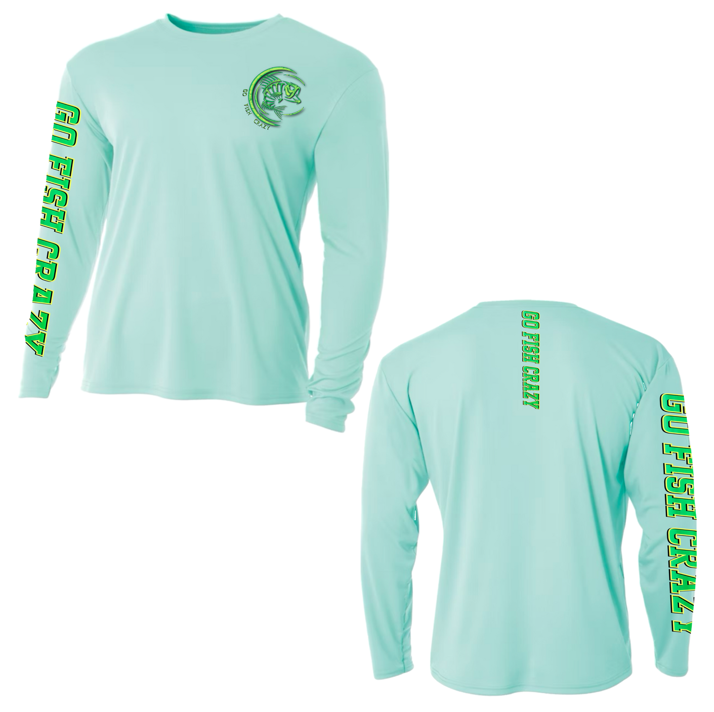(Fluorescent Green )Crescent Logo