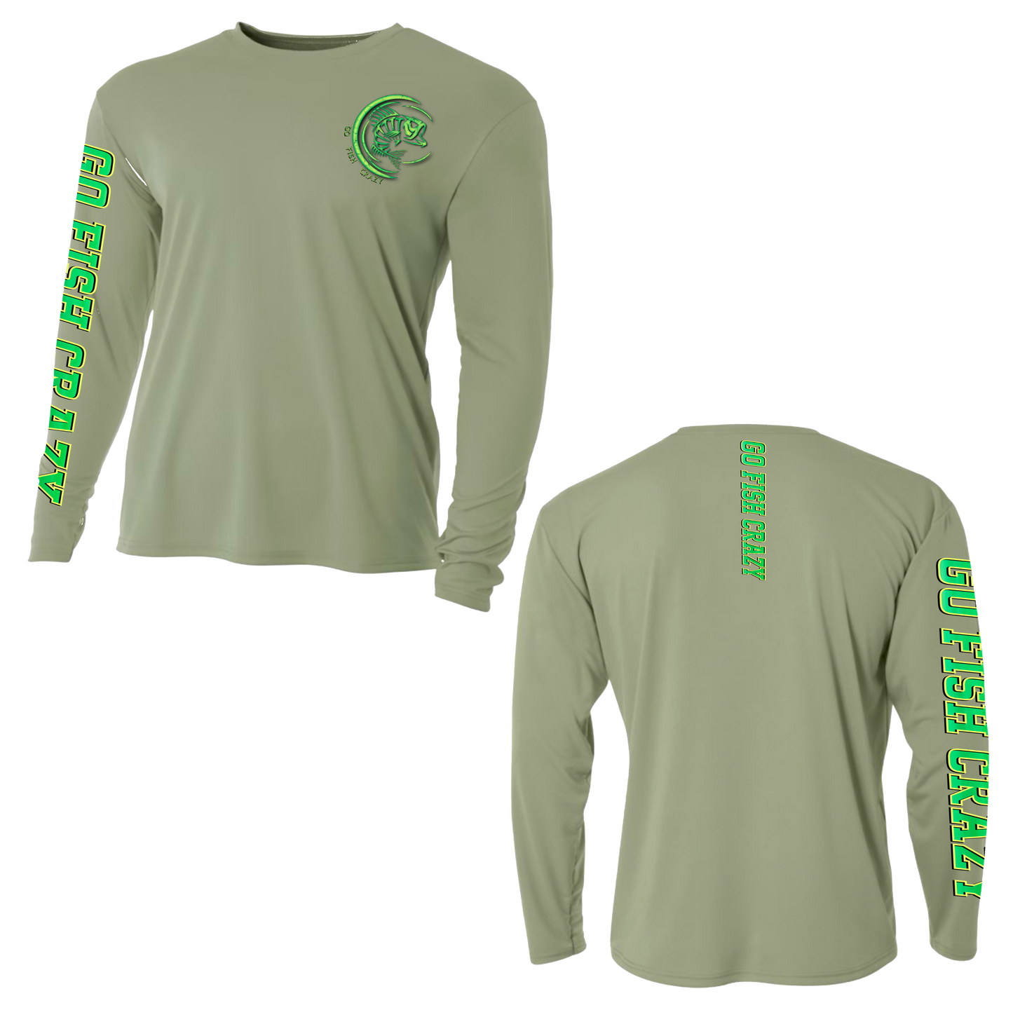 (Fluorescent Green )Crescent Logo