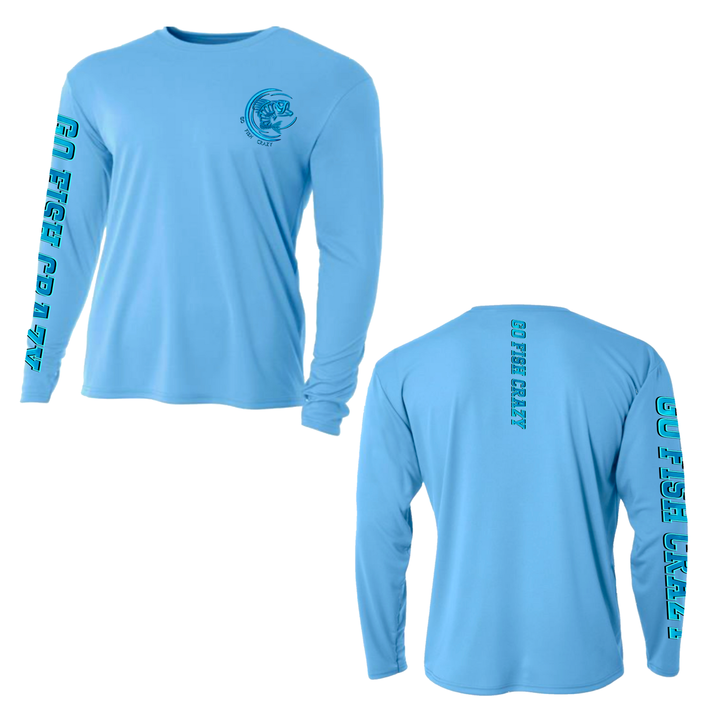 (Aqua Blue)GFC Crescent Logo