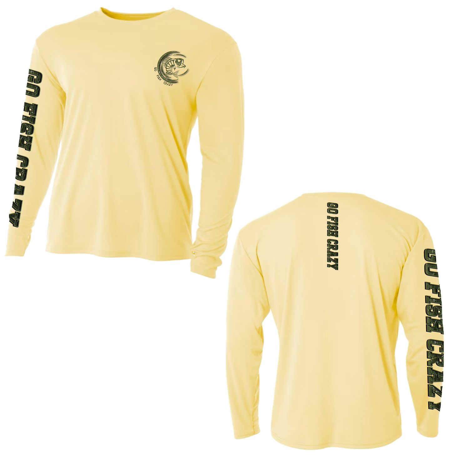 (Olive Green)GFC Crescent Logo