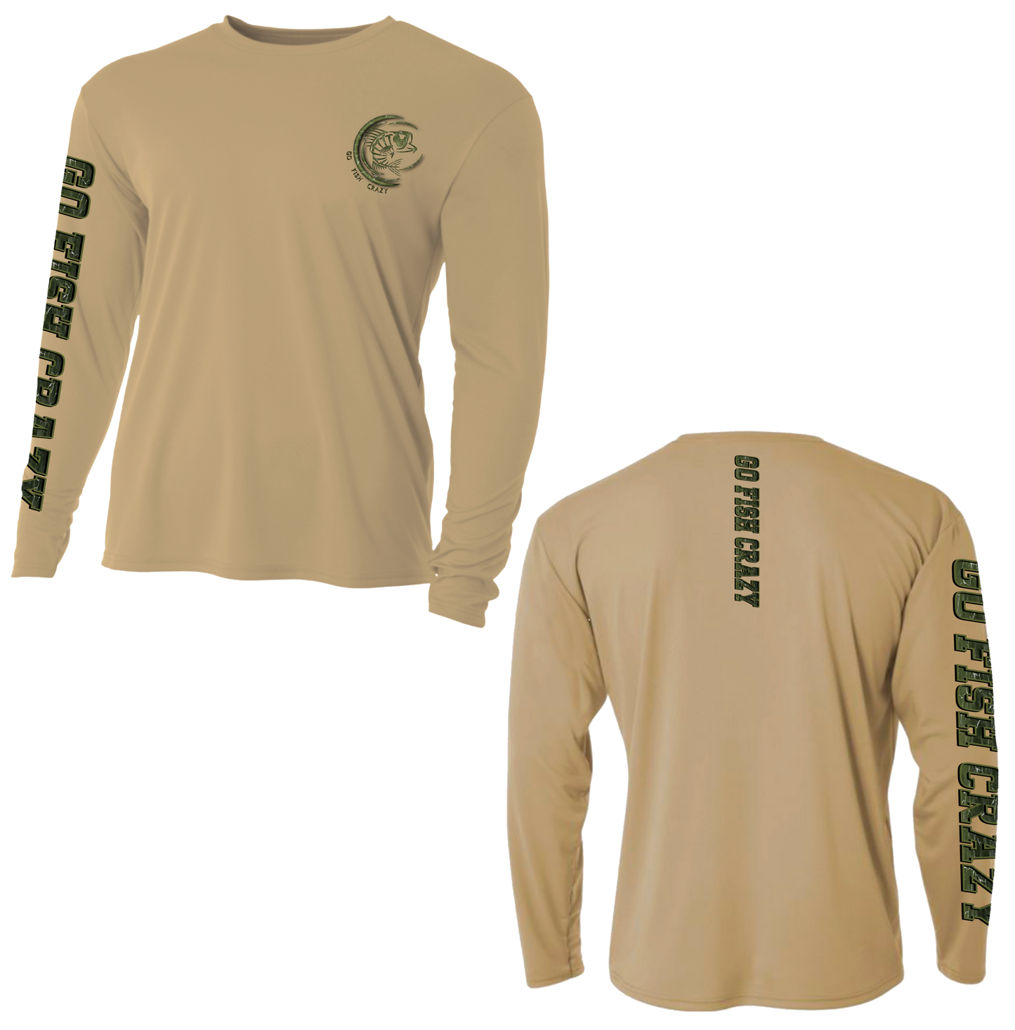 (Olive Green)GFC Crescent Logo