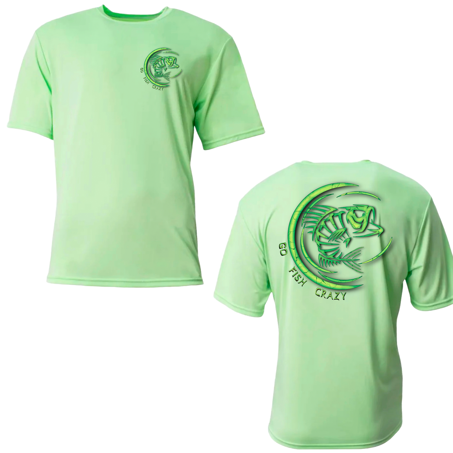(Fluorescent Green)Crescent T-shirt