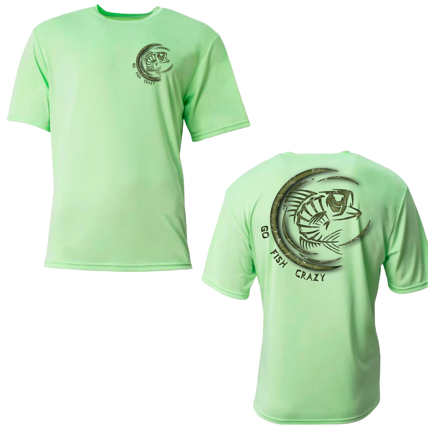 (Olive Green)Crescent T-shirt