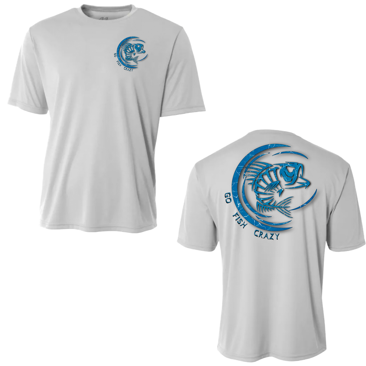 (Deep Ocean Blue)Crescent T-shirt