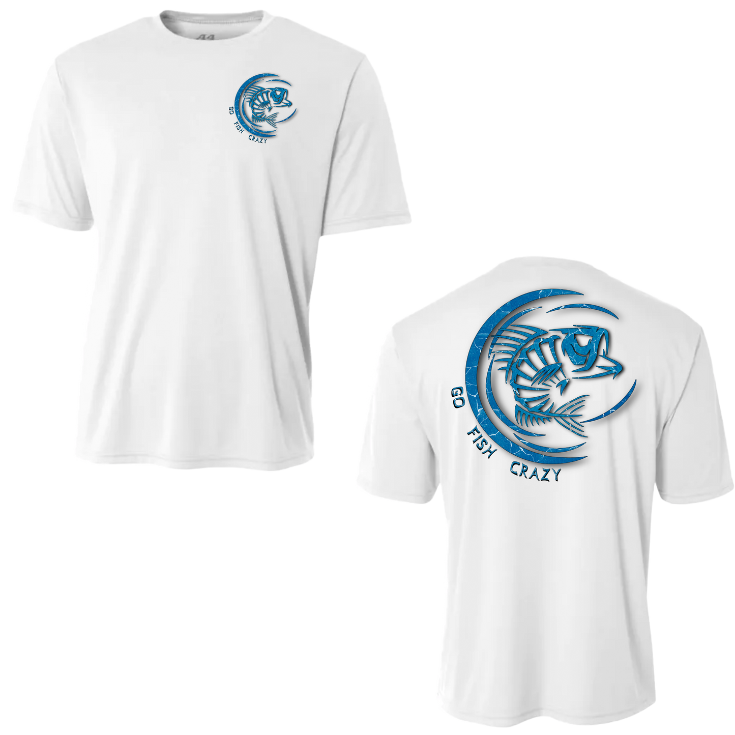 (Deep Ocean Blue)Crescent T-shirt
