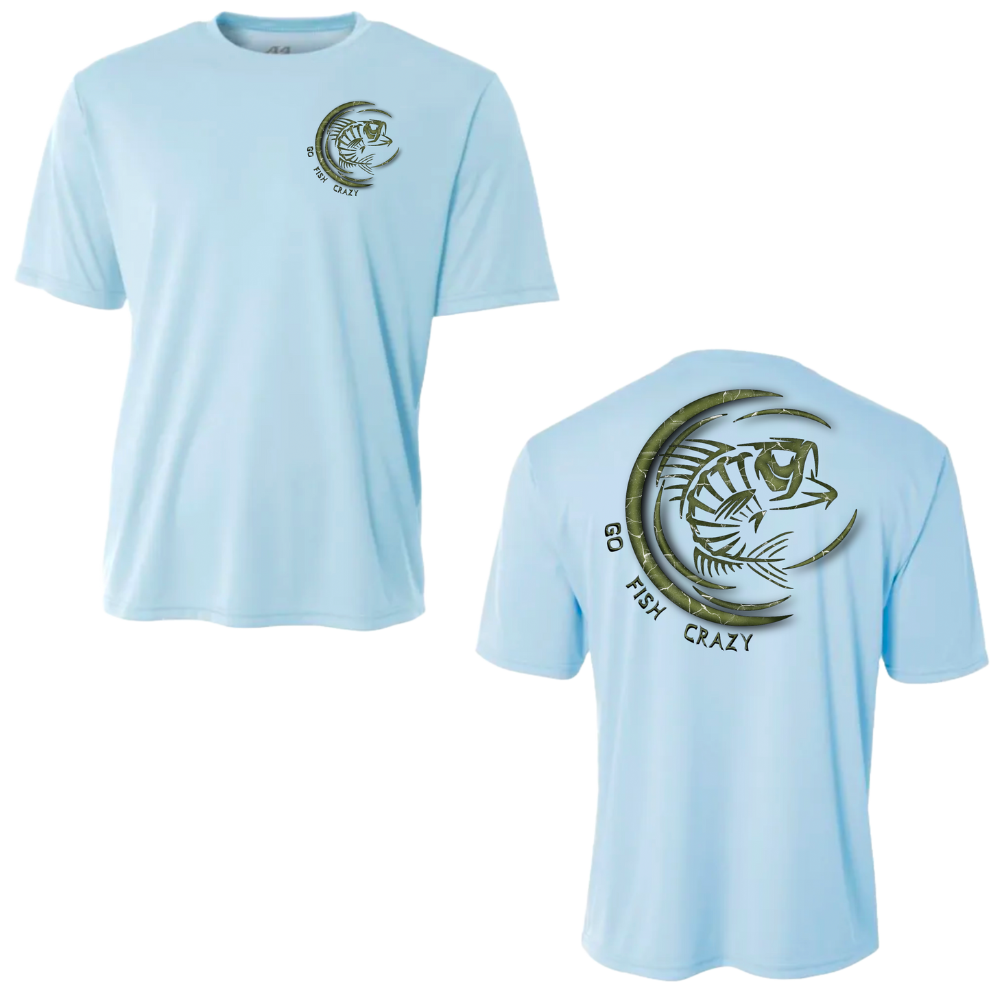 (Olive Green)Crescent T-shirt