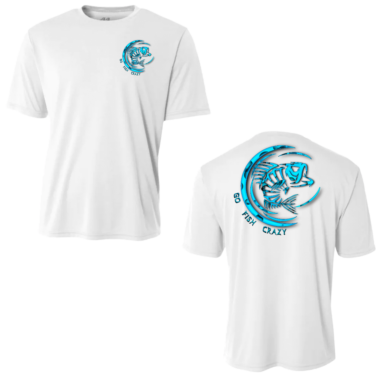 GFC Crescent T-shirt (Aqua Bubble)