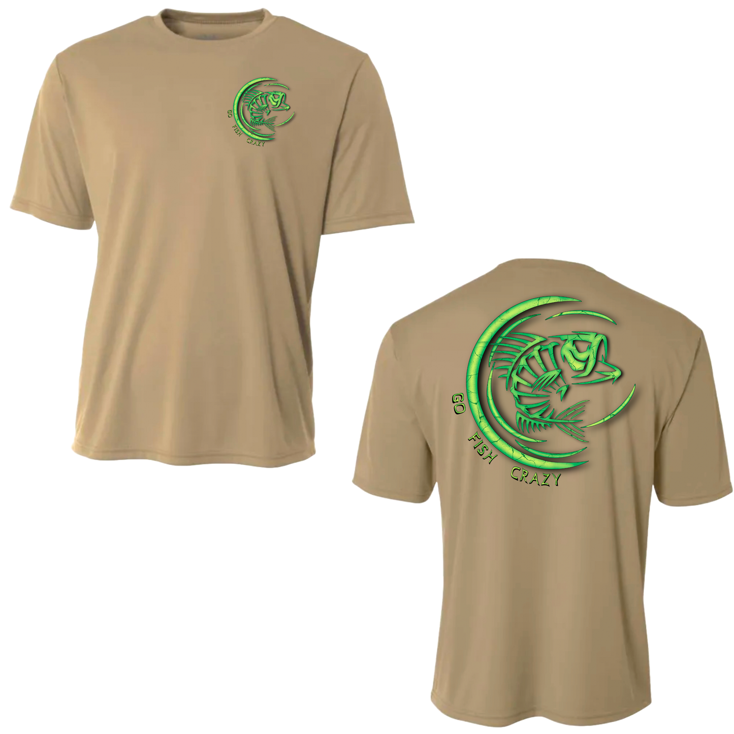 (Fluorescent Green)Crescent T-shirt
