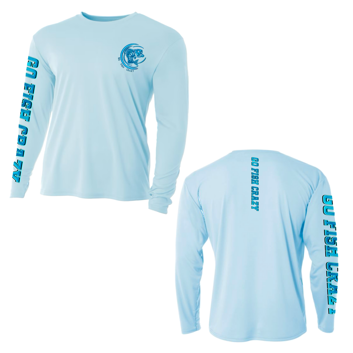 (Aqua Blue)GFC Crescent Logo