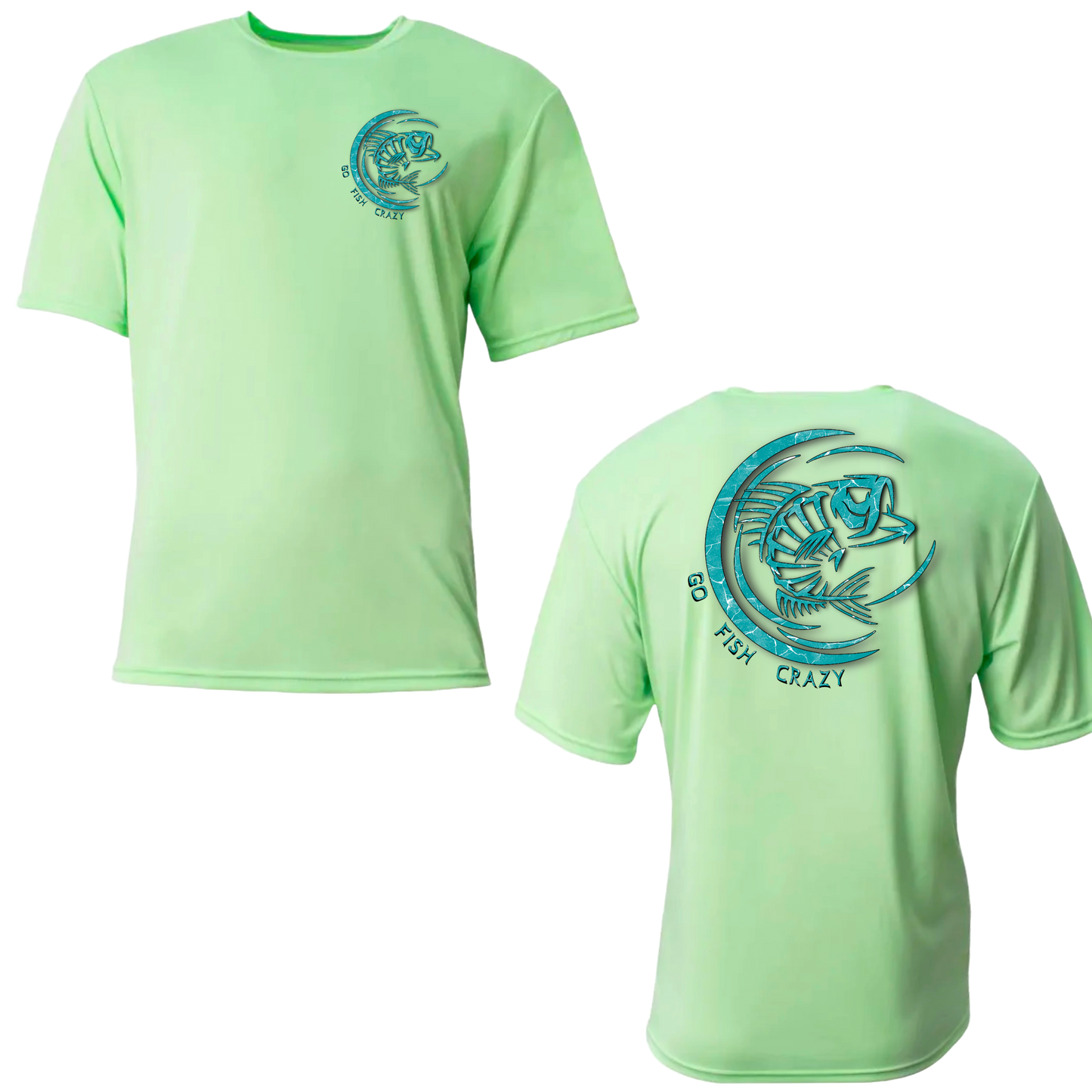 (Teal Frost)Crescent Logo T-shirt
