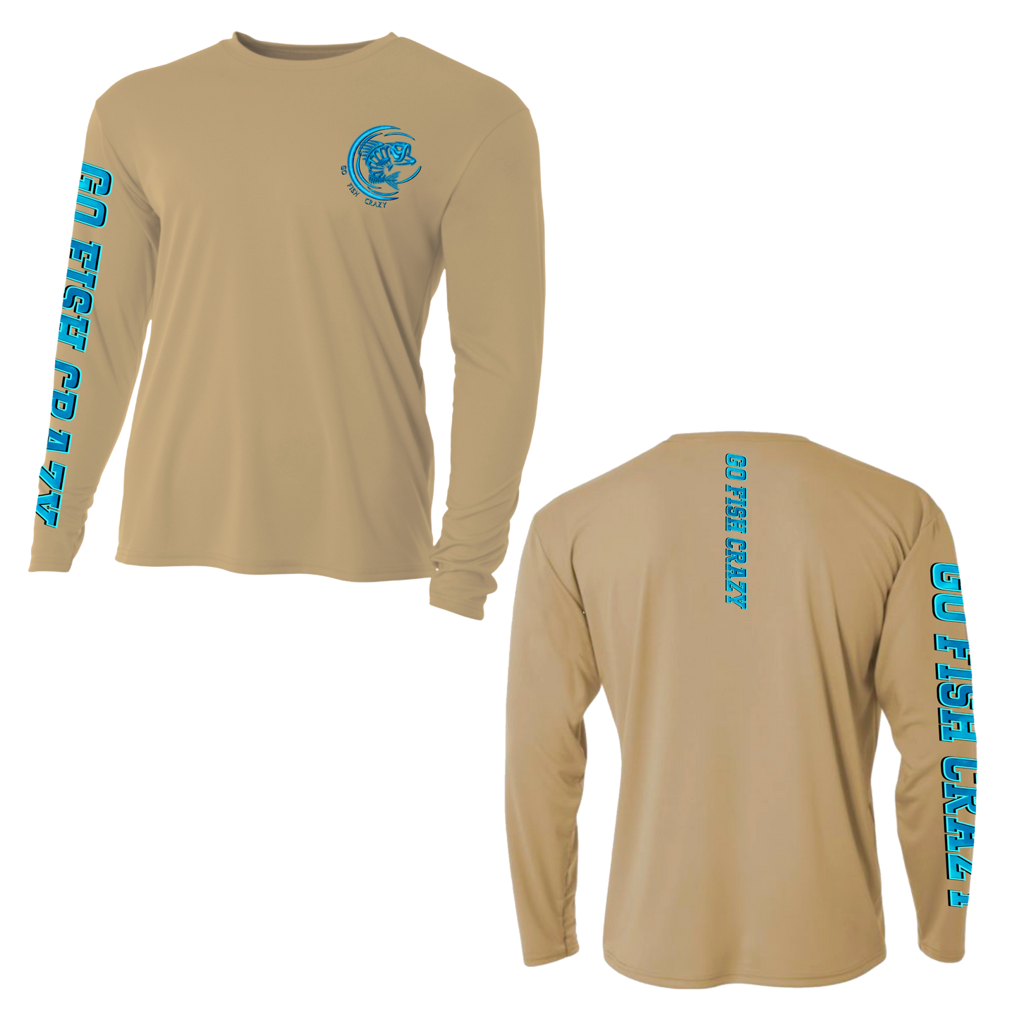 (Aqua Blue)GFC Crescent Logo