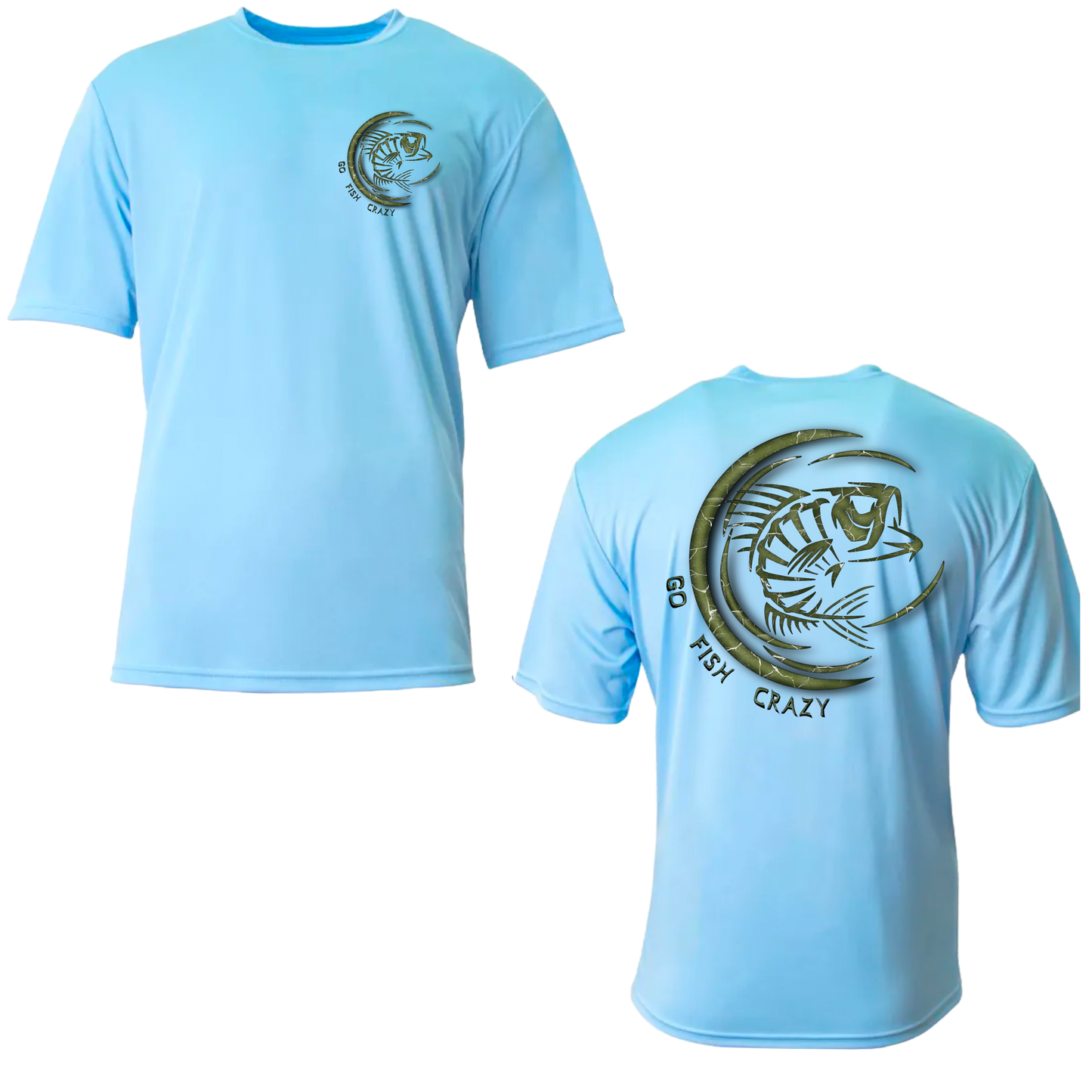 (Olive Green)Crescent T-shirt