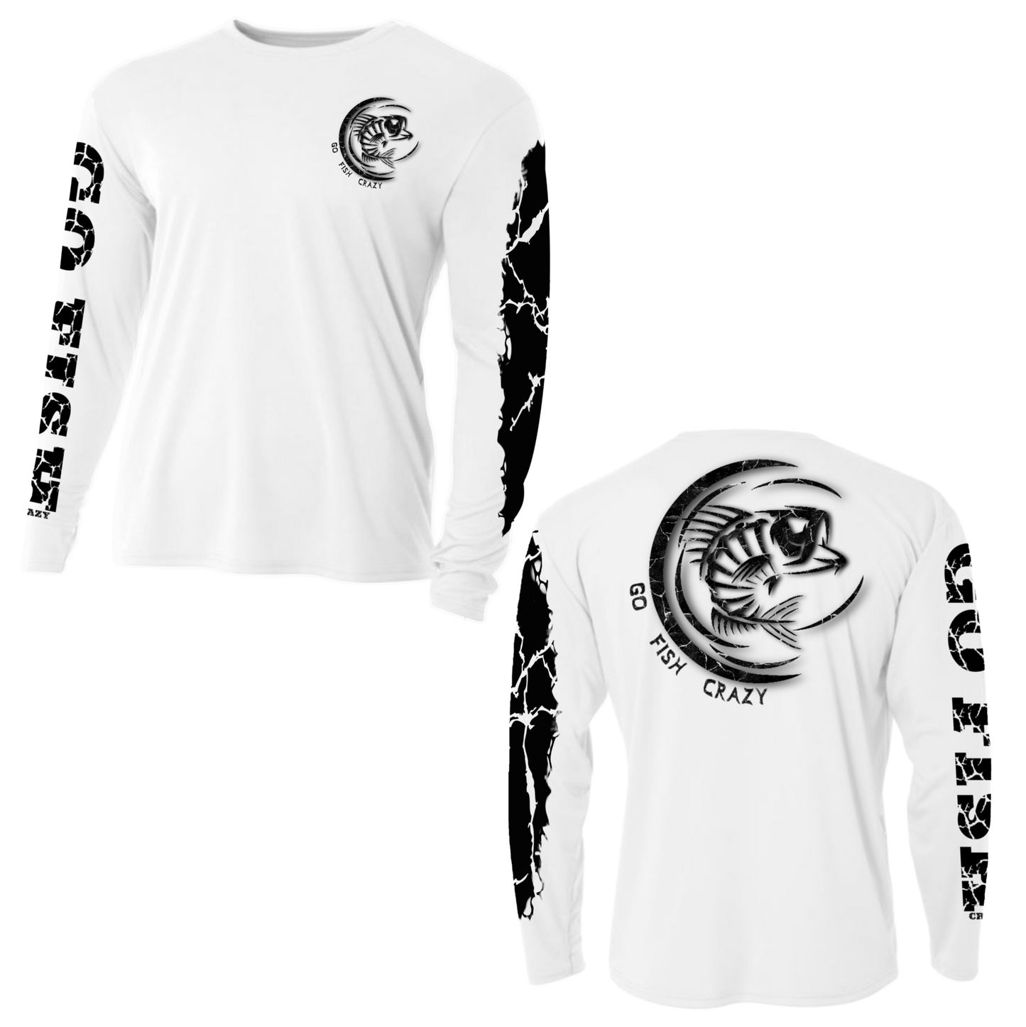 (Black n Crack) Crescent logo