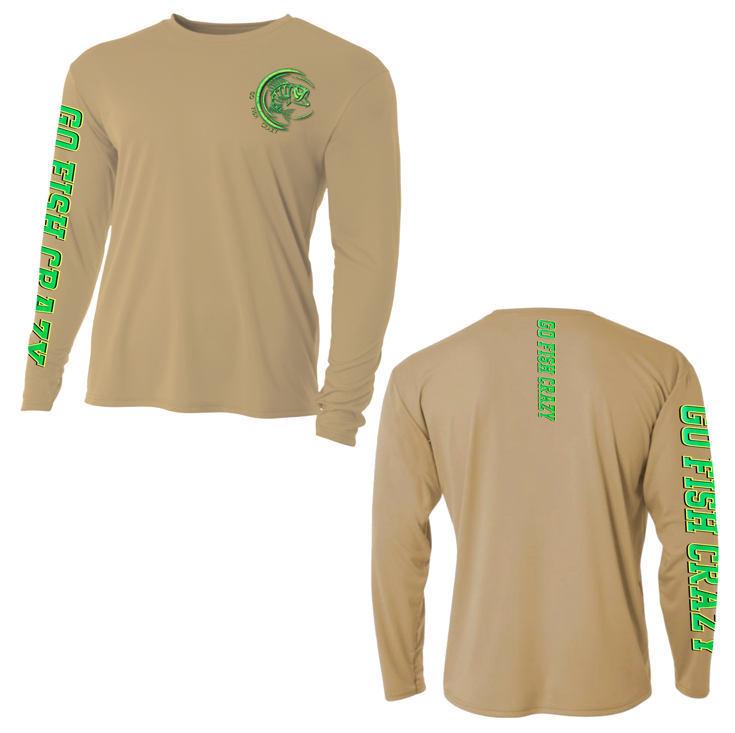 (Fluorescent Green )Crescent Logo