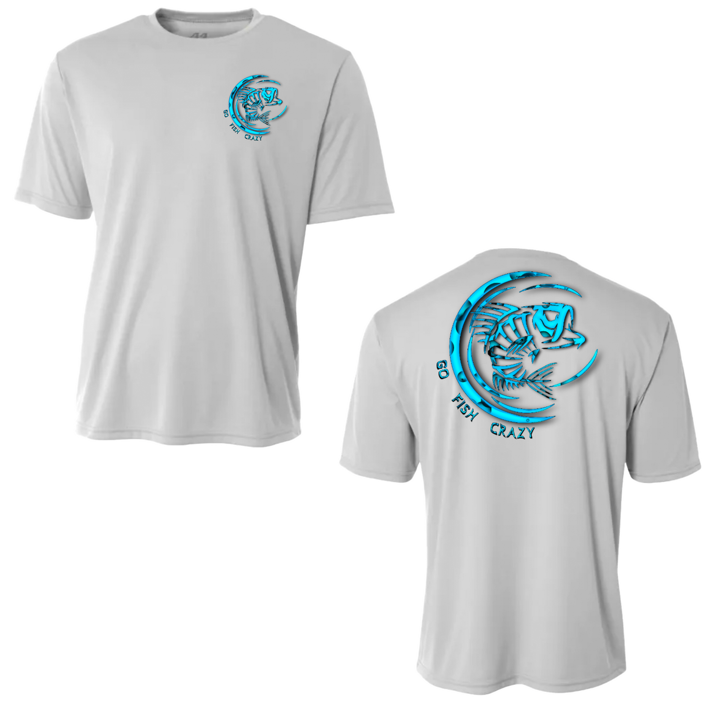 GFC Crescent T-shirt (Aqua Bubble)