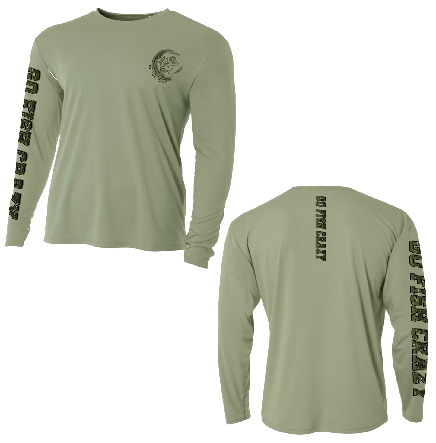 (Olive Green)GFC Crescent Logo