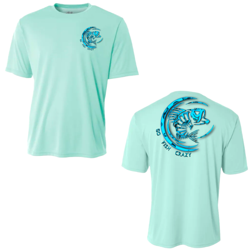 GFC Crescent T-shirt (Aqua Bubble)