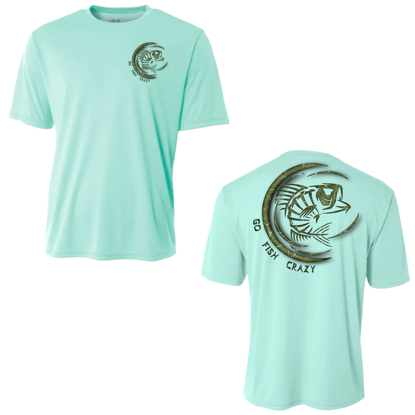 (Olive Green)Crescent T-shirt