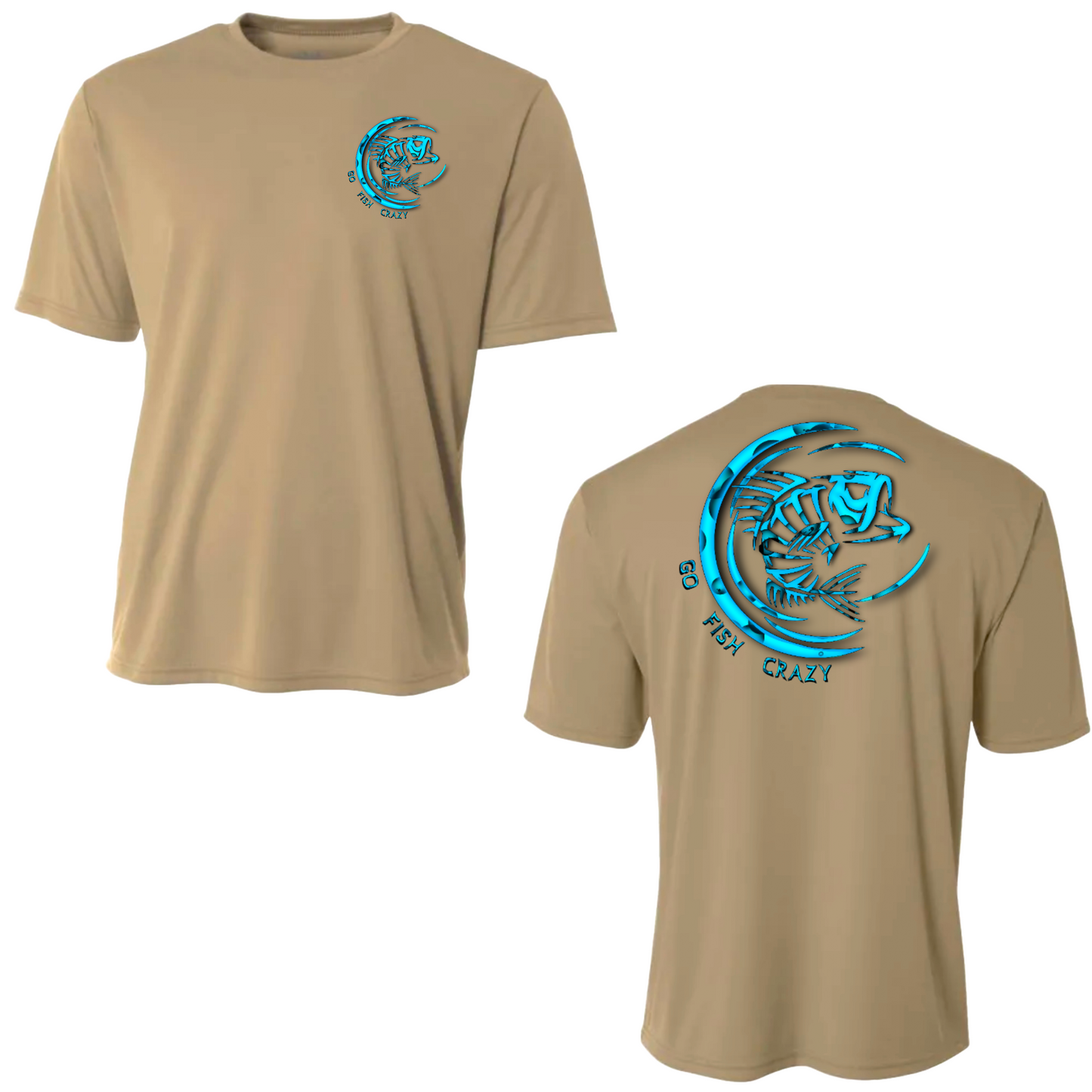 GFC Crescent T-shirt (Aqua Bubble)