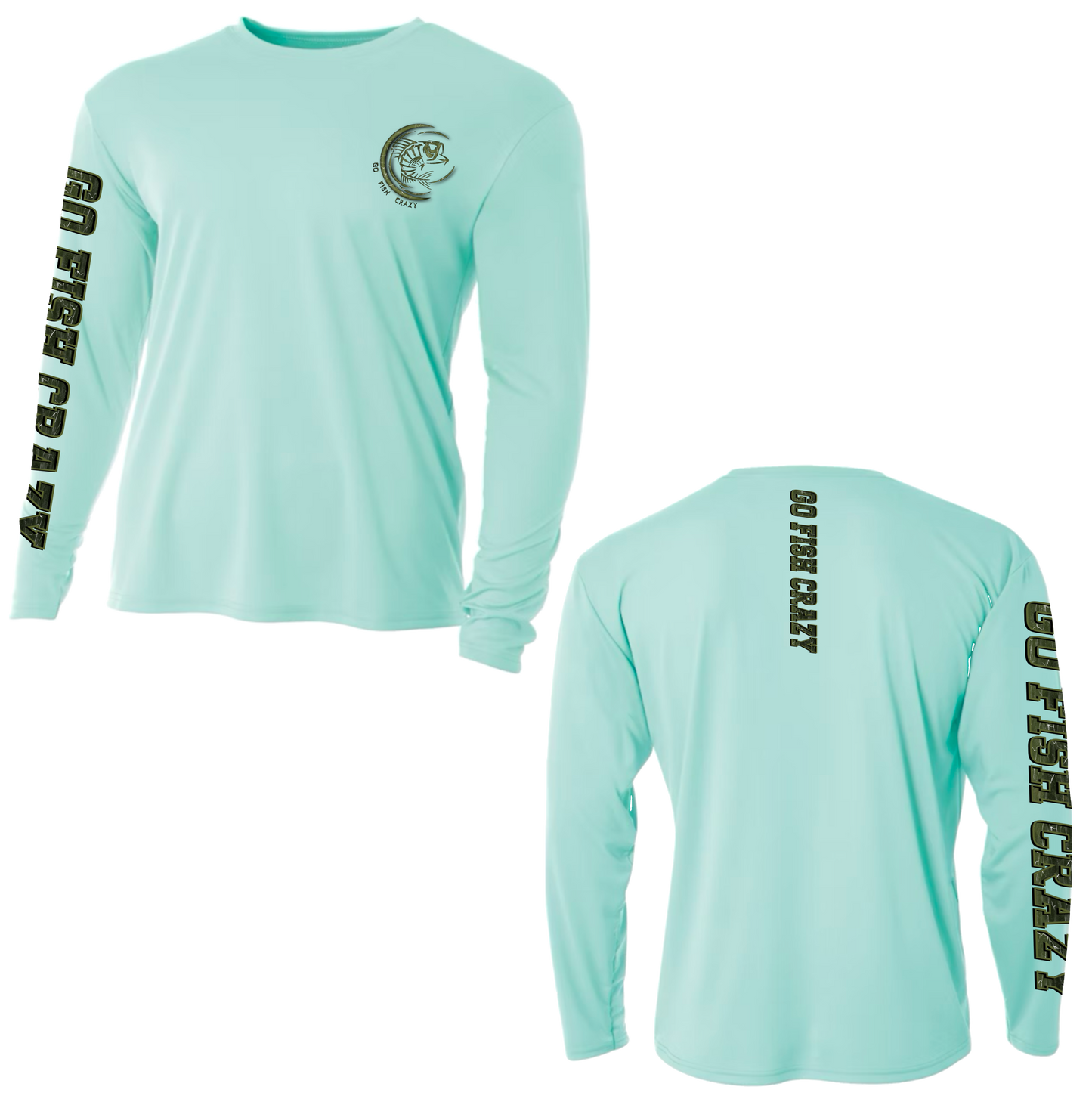 (Olive Green)GFC Crescent Logo