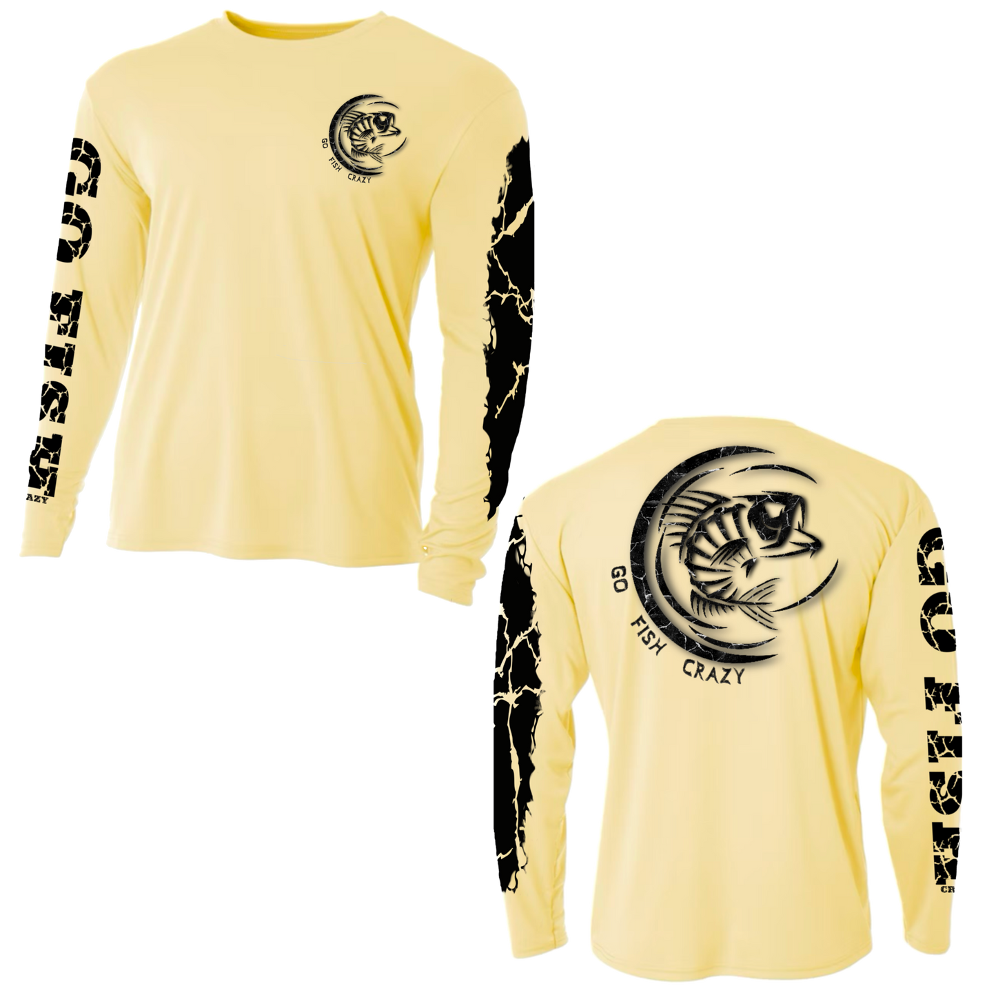 (Black n Crack) Crescent logo