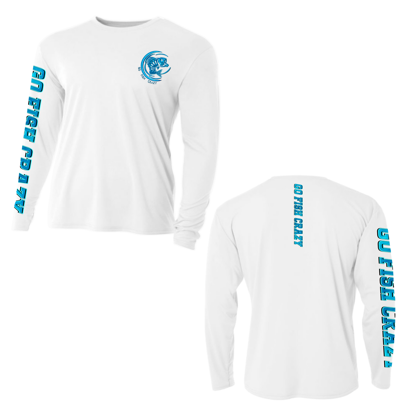 (Aqua Blue)GFC Crescent Logo