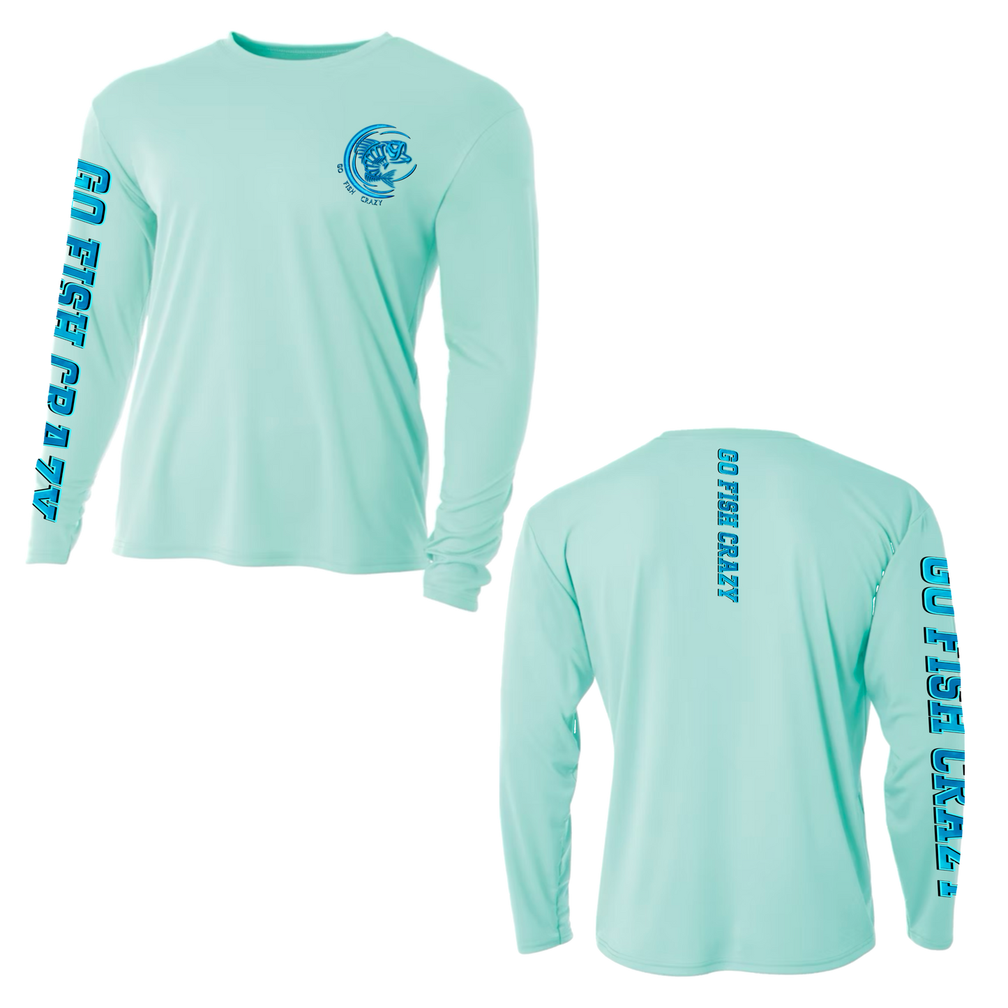(Aqua Blue)GFC Crescent Logo