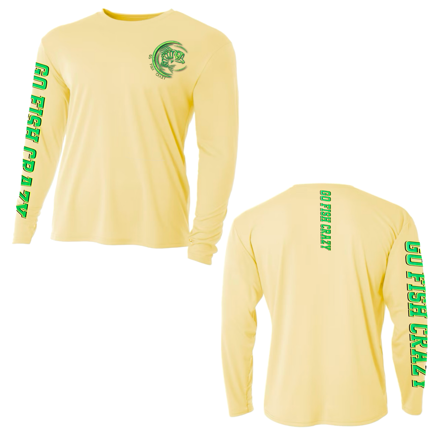 (Fluorescent Green )Crescent Logo