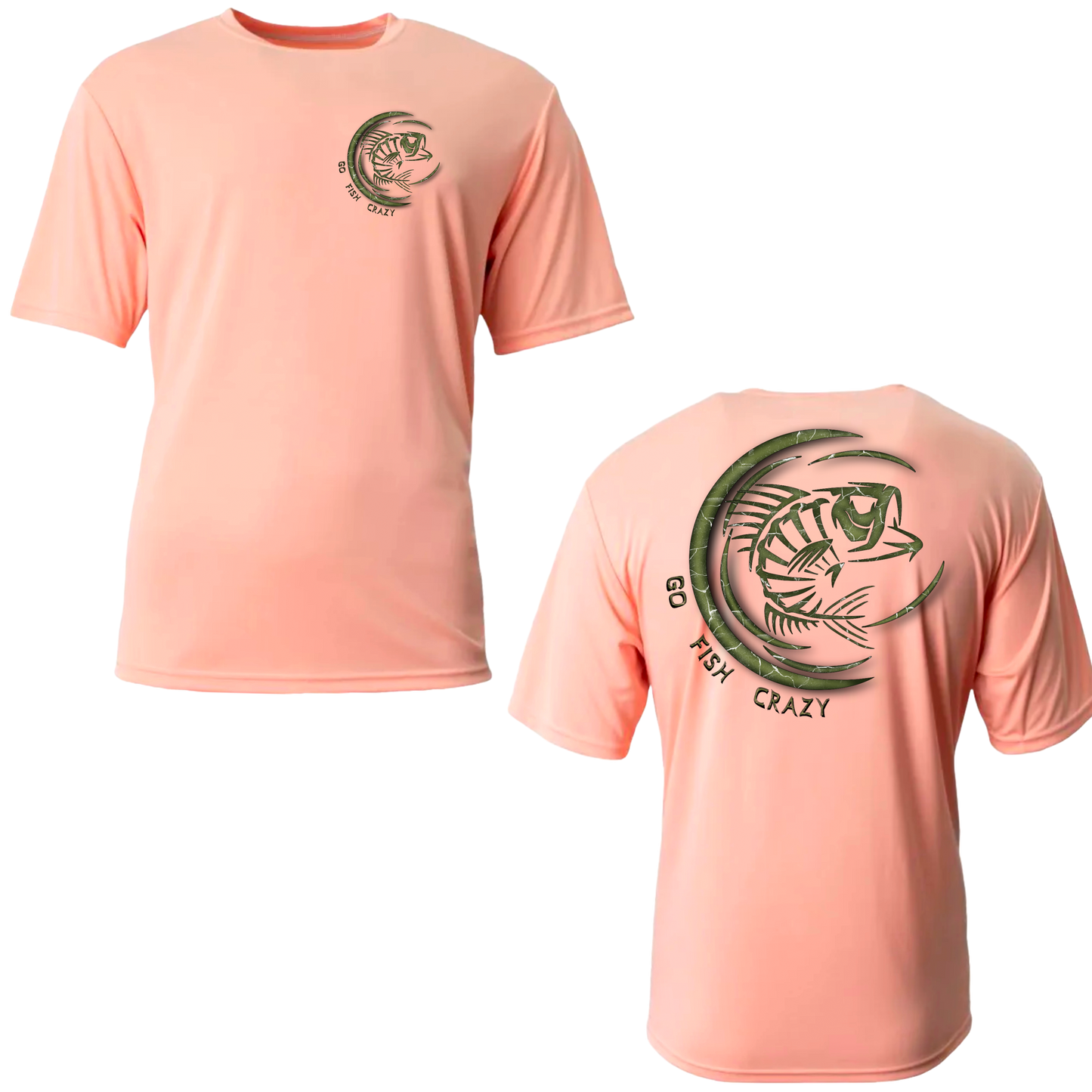 (Olive Green)Crescent T-shirt