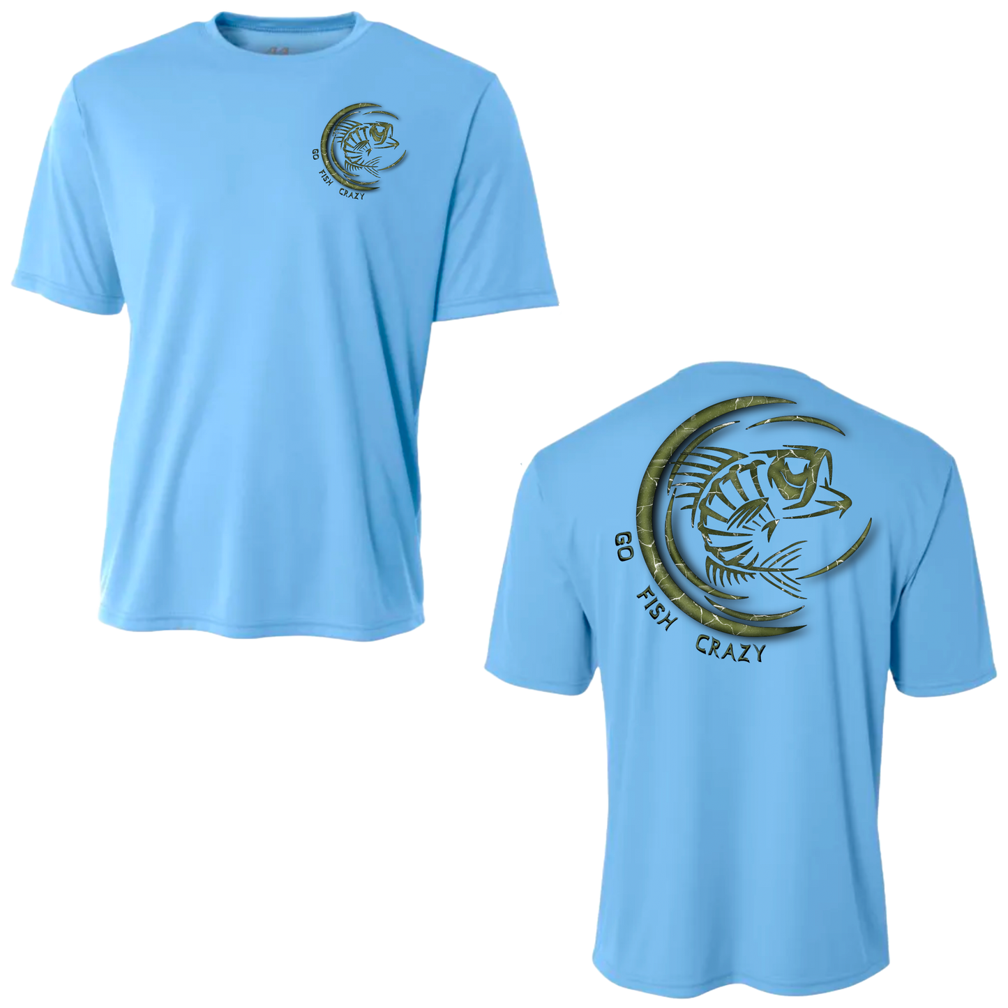(Olive Green)Crescent T-shirt