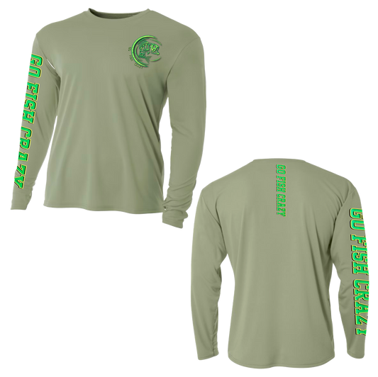 (Fluorescent Green )Crescent Logo