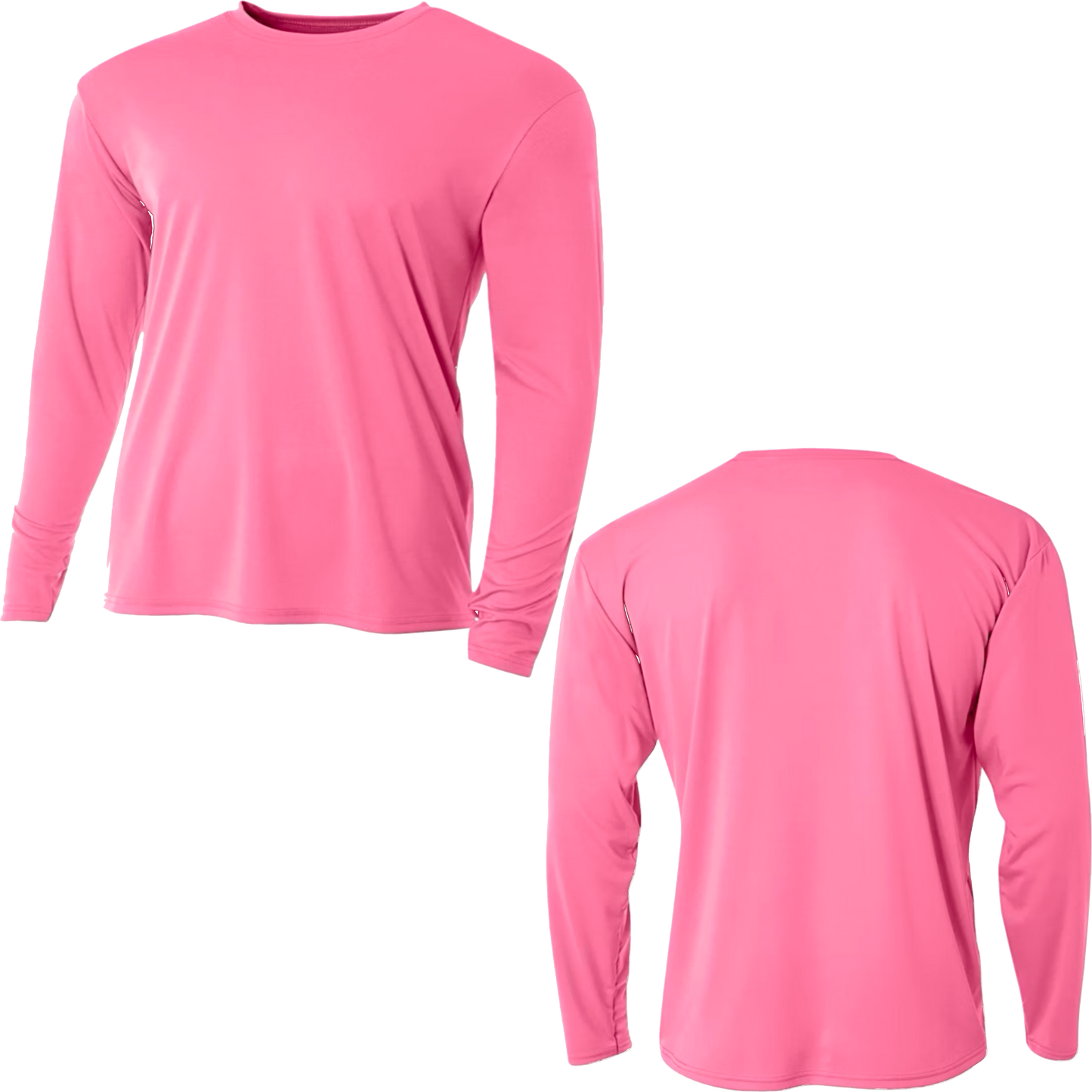 Customizable long sleeve performance shirt