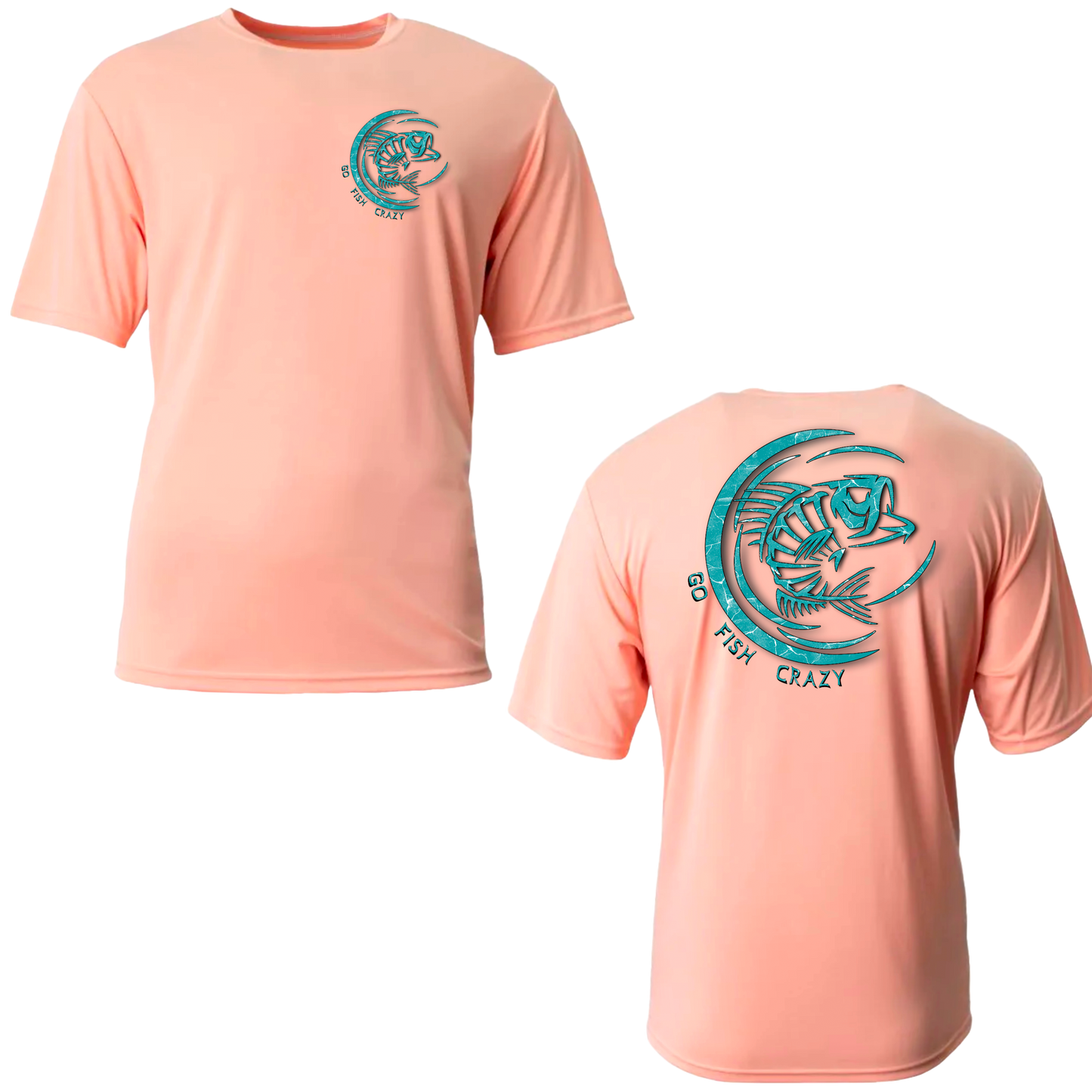 (Teal Frost)Crescent Logo T-shirt
