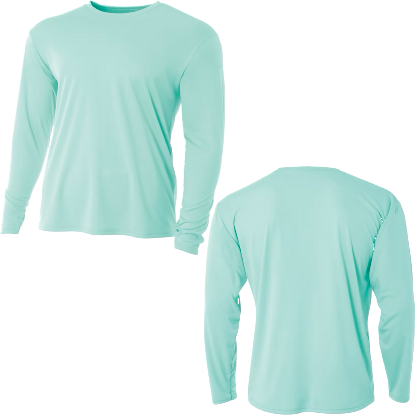 Customizable long sleeve performance shirt