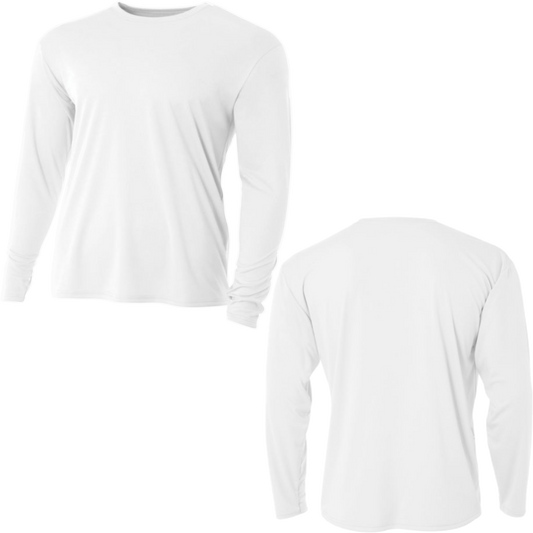 Customizable long sleeve performance shirt